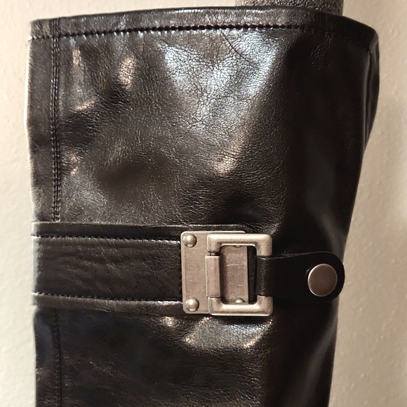 New in Box! Franco Sarto Marital-1 Over the knee boots. Rare find, Black, Size 8 - Picture 8 of 10